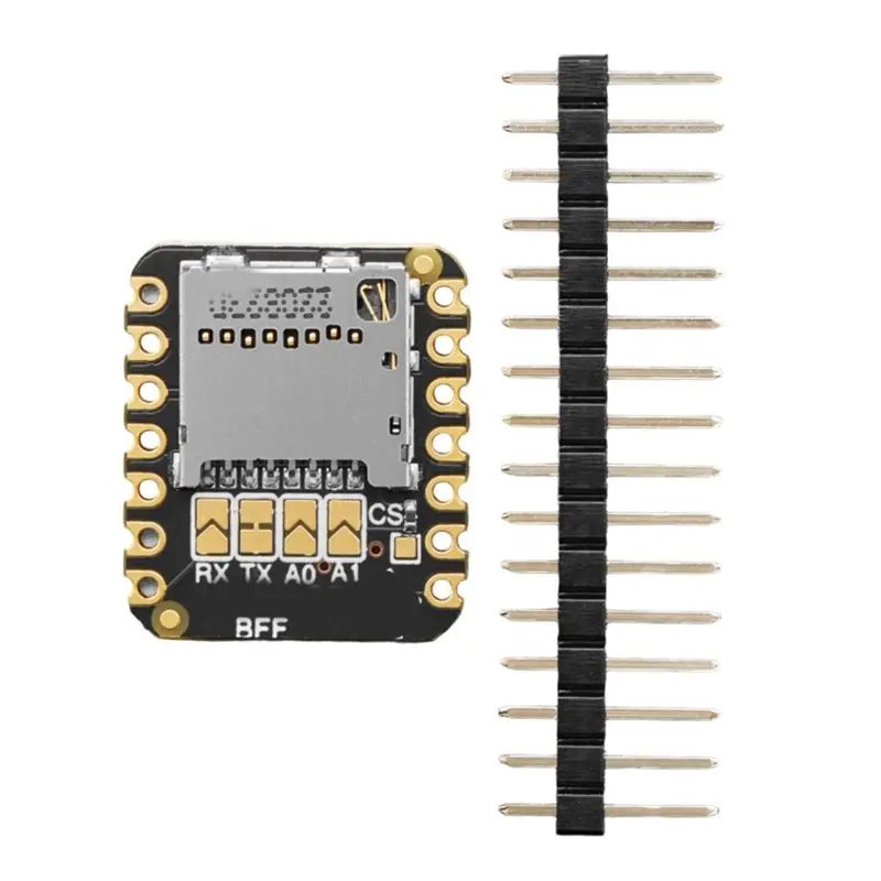 [B24B!】 SPI TF Card Module Microsd BFF Storage Expansion Board For QT Py Xiao Development Board Data Logging With Pin Header