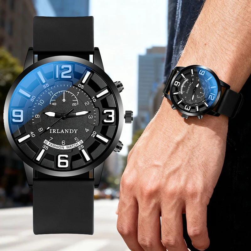Men's Quartz Watch, Perfect for Leisure, Business, and Events - Ideal Gift for Father's Day, Valentine's Day, Birthdays