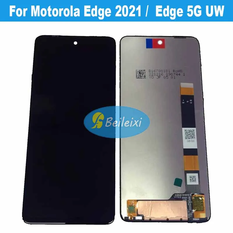 For Motorola Edge 2021 XT2141-1 XT2141-2 LCD Display Touch Screen Digitizer Assembly For Moto Edge 5G UW 2021