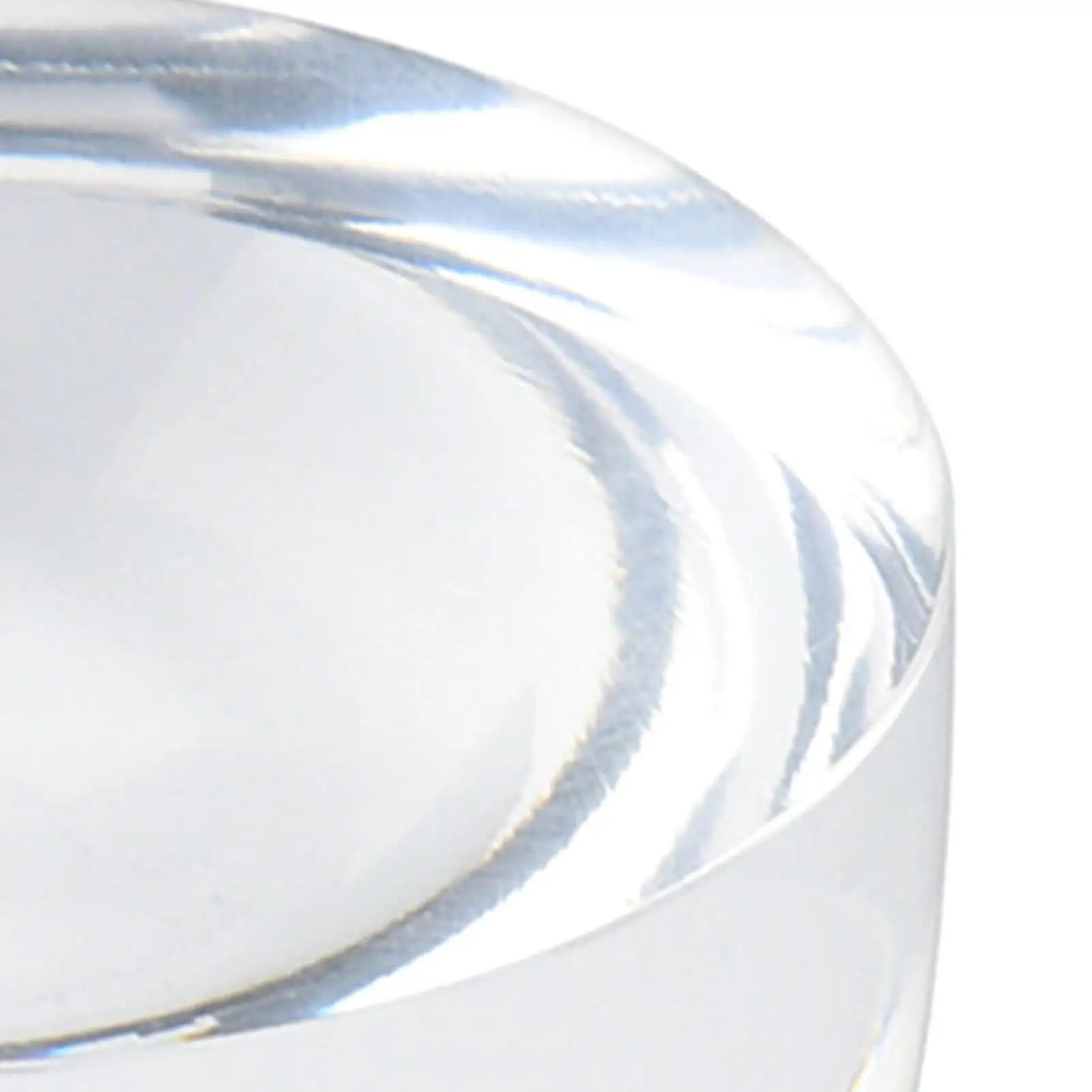 قبة مكبرة بصرية أكريليك محمولة 6X لسهولة القراءة والعرض بتصميم عدسة شفافة وخفيفة الوزن