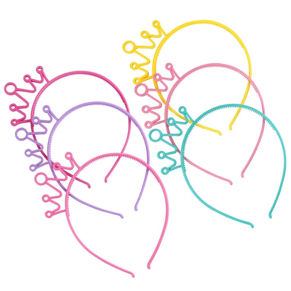 

24 Pcs Party Favors Crown Headwear Lightweight Elastic Gifts Costume Crown Headdress Carnival Christmas Hair Hair Tool