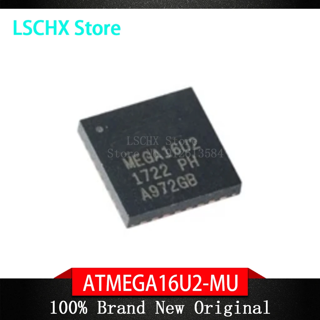 (5-10piece)100% New ATMEGA16U2-MU ATMEGA16U2 MEGA16U2 QFN-32 Chipset