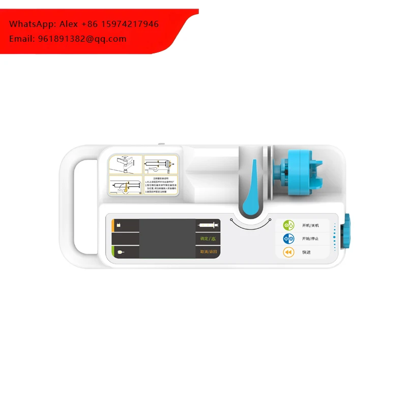 BLK950 Disposable Veterinary Infusion Pump High-Pressure Syringe Pump