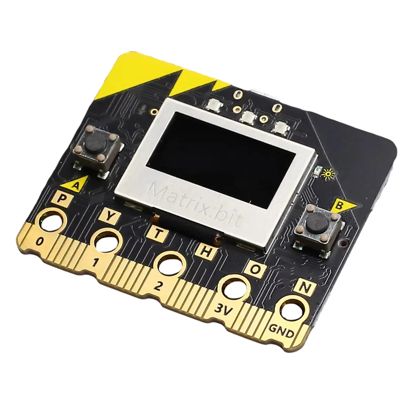 B47C Matrix:Bit Development Board ESP32 0,96 Inch OLED 2.4G Radio/WIFI/BLE Bluetooth C++/Python/Mind+Grafische Programmering