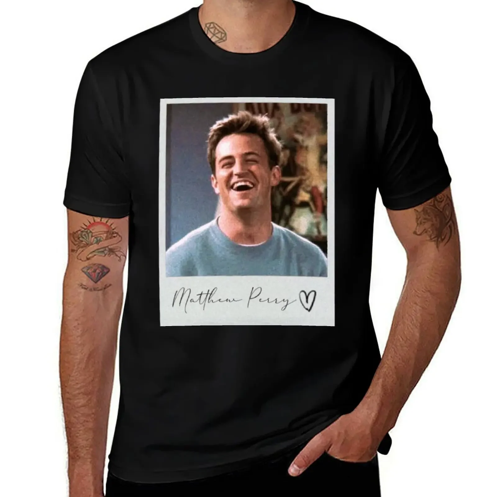 

Matthew Perry T-Shirt croswit shirt man baggy shirts valentines boutique clothes quick drying mens t shirts casual stylish