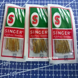 10Pcs Zanger Agulhas Aiguille Neula Nadel 2045 90/14 10 Un Ha X 1,130/705H,15X1 Naalden Voor Singer Brother Bernina Pfaff Viking