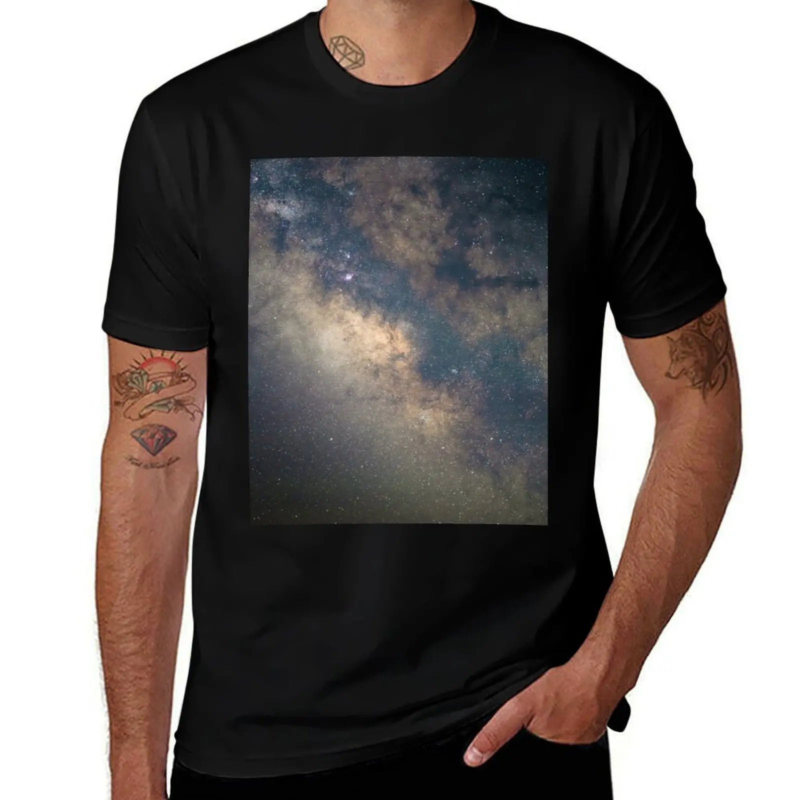 Just the Milky Way T-Shirt t shirt men 100% cotton luxury brand T-Shirt