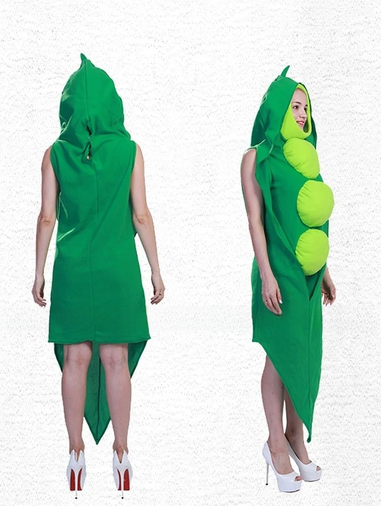 할로윈 재미있는 음식 코스프레 의상 성인 채소 공연복 회사 연례 회의 감자 당근 녹두 의상