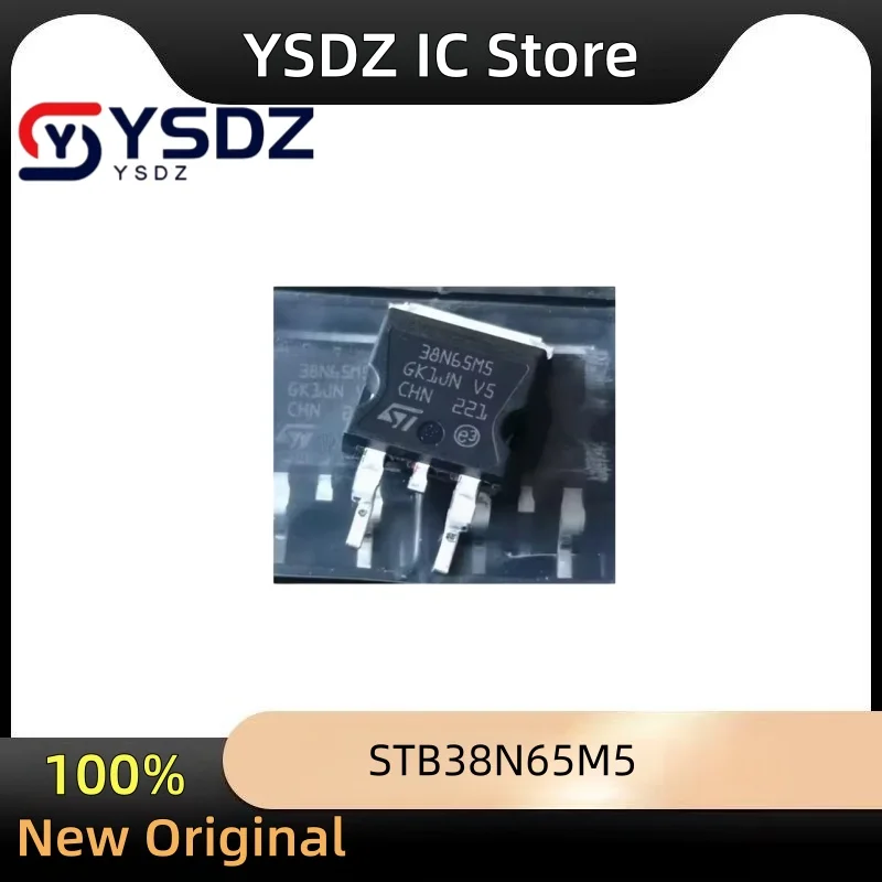 5PCS-50PCS/LOT STB38N65M5 38N65M5 650V 30A SOT-263 100% New Original