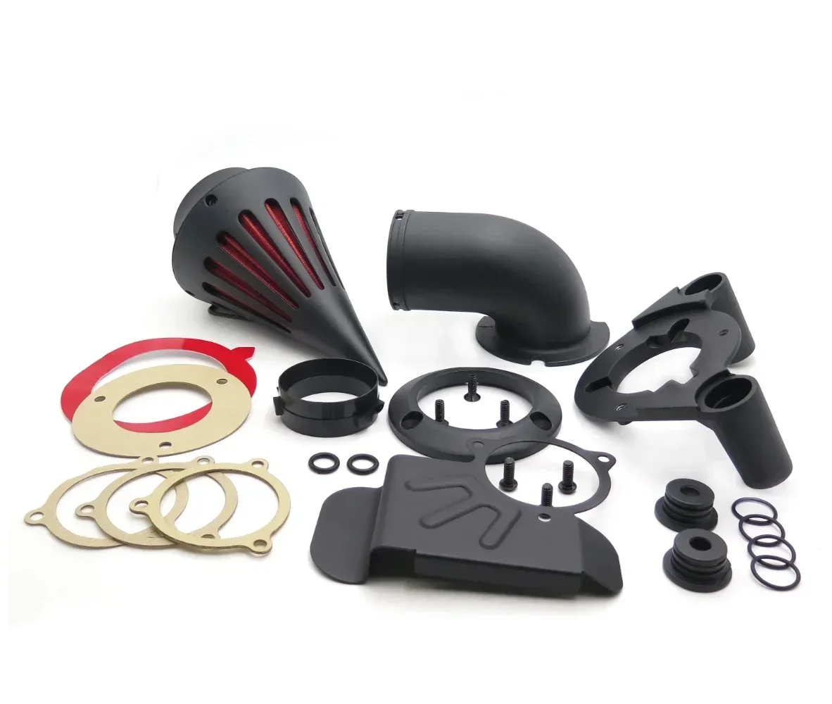 

Motorcycle Matte Spike Air Cleaner Filter for Harley Davidson 2008-2012 TOURING FLHTC Street Glide