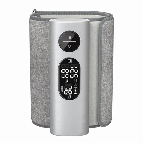 Blood Pressure Monitor for Home Use, One-Touch Upper Arm BP Machine with Large LED Display, Adjustable Cuff, Dual Users, Auto Power-Off, Rechargeable Type-C, Health Care Gift for Parents & Seniors