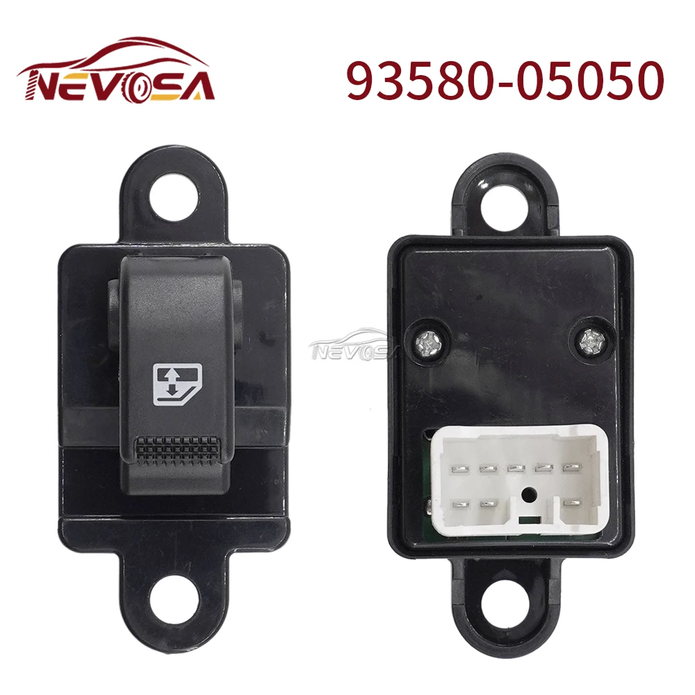 93580-05050 For Hyundai Santro 2005-2009 ATOS PRIME 2002-2008 New Passenger Side Window Lifter Control Switch 9358005050 8Pins