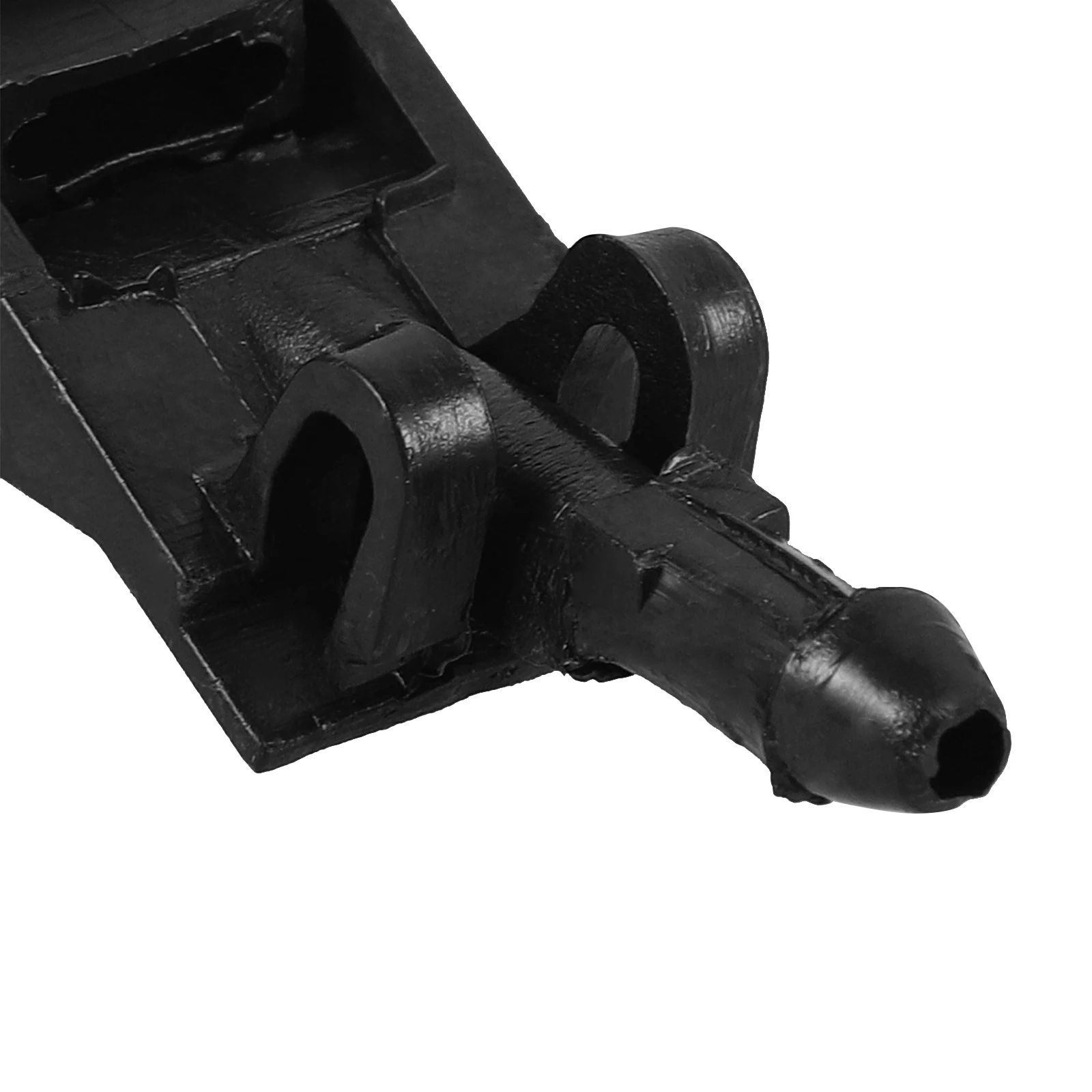 

2pcs Car Windshield Washer Nozzles Front Spray Cleaner Plastic Auto Supplies Efficient Cleaning Adjustable Angle Durable