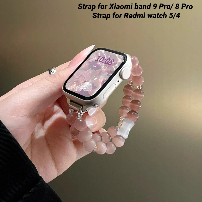 

Fashion watchband for Xiaomi band 9 Pro Smartwatch Strap For Redmi watch 5/4 Women Correa Bracelet Sport Wristband