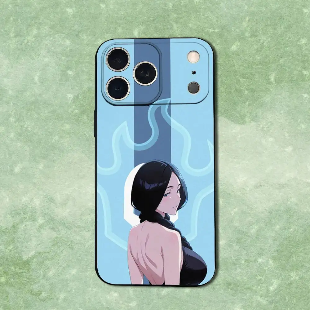 حافظة هاتف B-Bleach U-Unohana R-Retsu لهاتف iPhone 14,13,17,12,11,16,15,Plus,Pro Max,XS,X,XR,SE,Mini,Soft غطاء أسود من السيليكون #2
