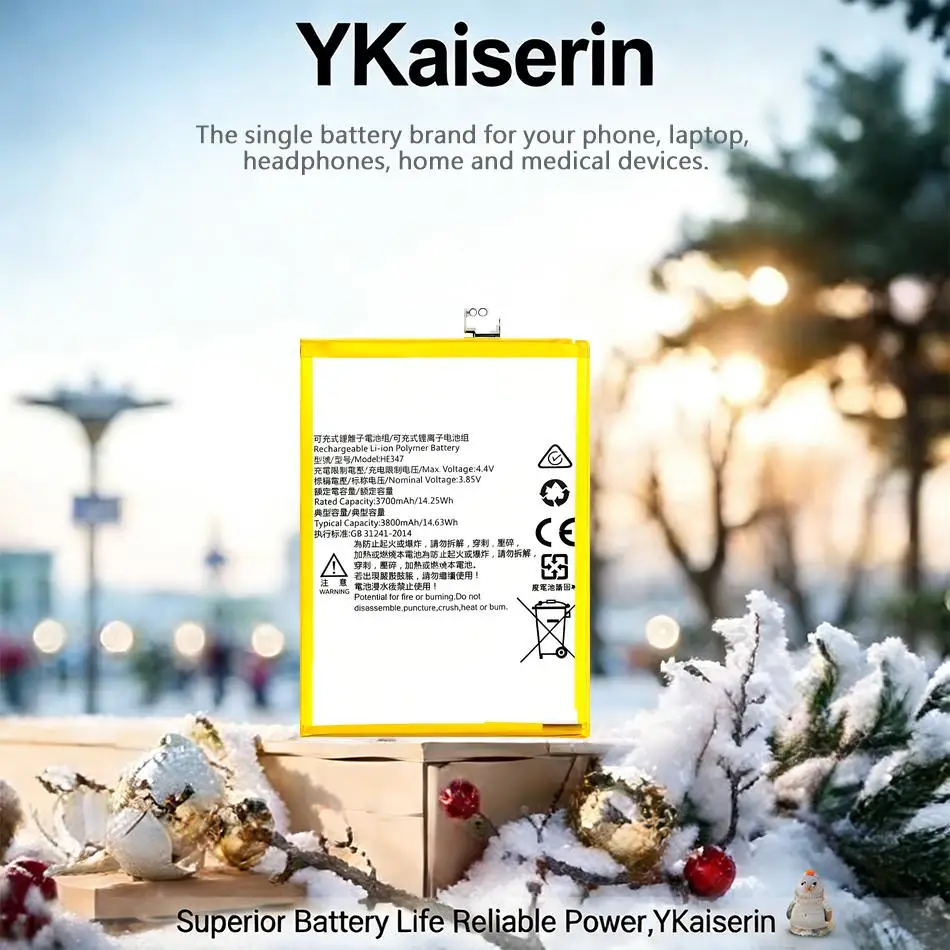 

Премиум-аккумулятор HE347 для мобильного телефона, долговечный, для Nokia 7 Plus TA-1062 TA-1046 TA-1055, 3800 мАч