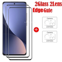 Tempered Glass For Xiaomi 12 12 Pro Explosion-proof Screen Protector For Xiaomi 12X Camera Glass For 12s 12s Pro