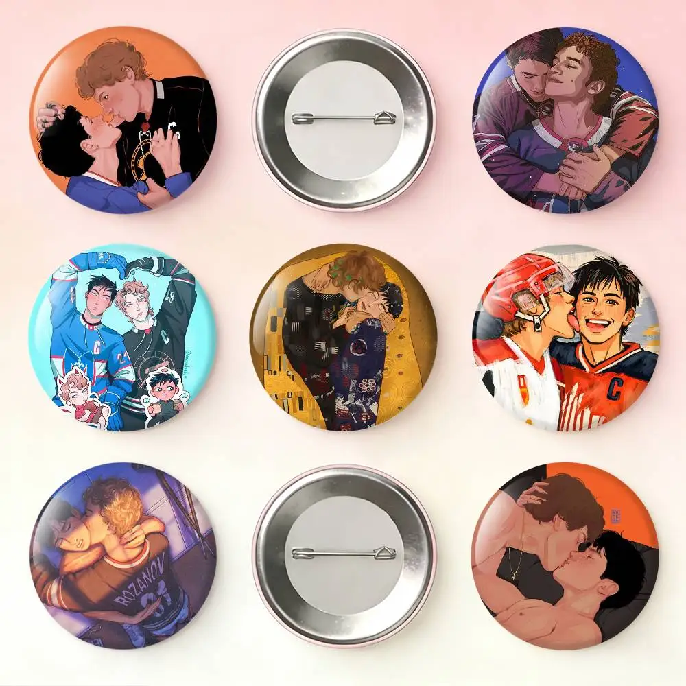 

H-Heated R-Rivalry Laser Badge Applicable For Backpack Clothes Hats Decor Creative Accessories