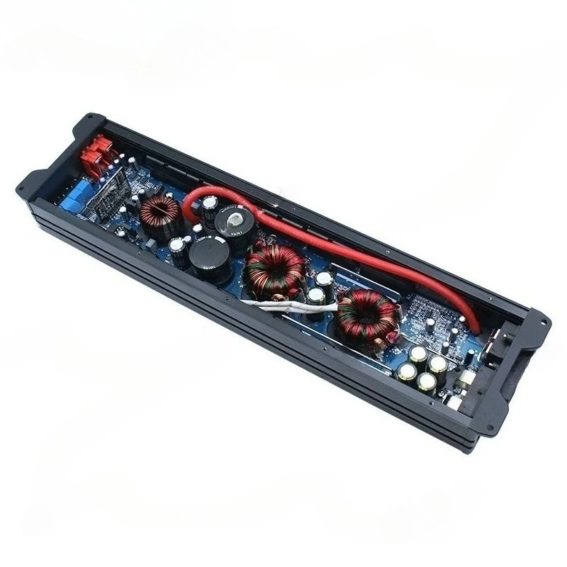 Amplificador de Potencia para Auto, Canal Único, 1500w, Altavoz para Auto, Subwoofer, Bocina de Bajos, Amplificador Estéreo