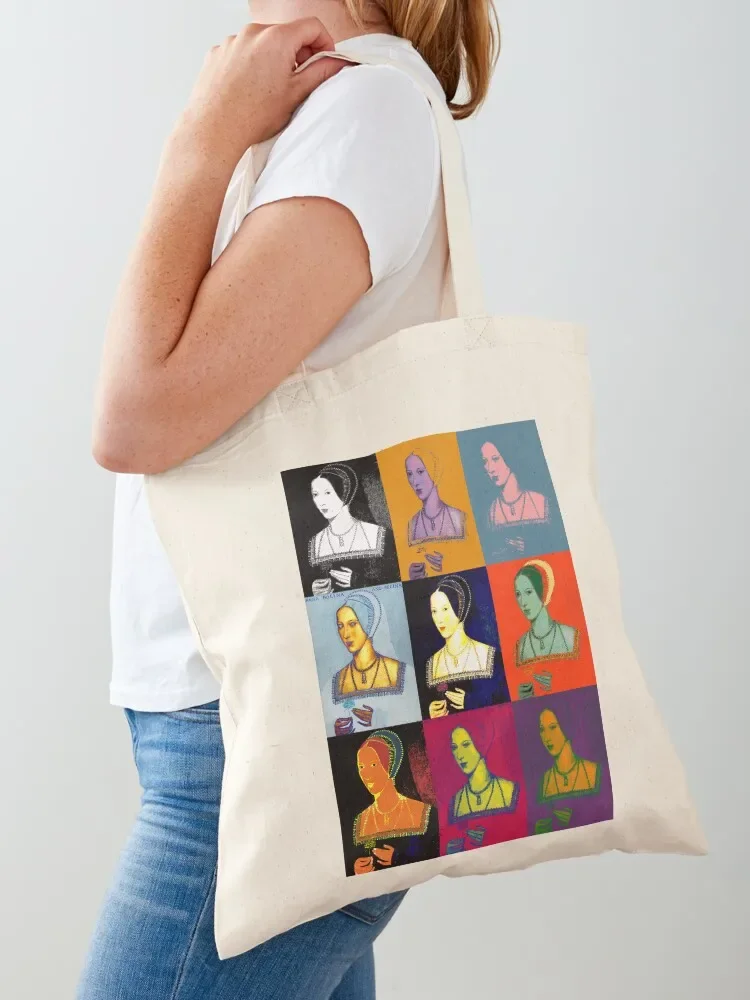 Anne Boleyn Pop Collection Tote Bag Eco bag free delivery bags Tote Bag