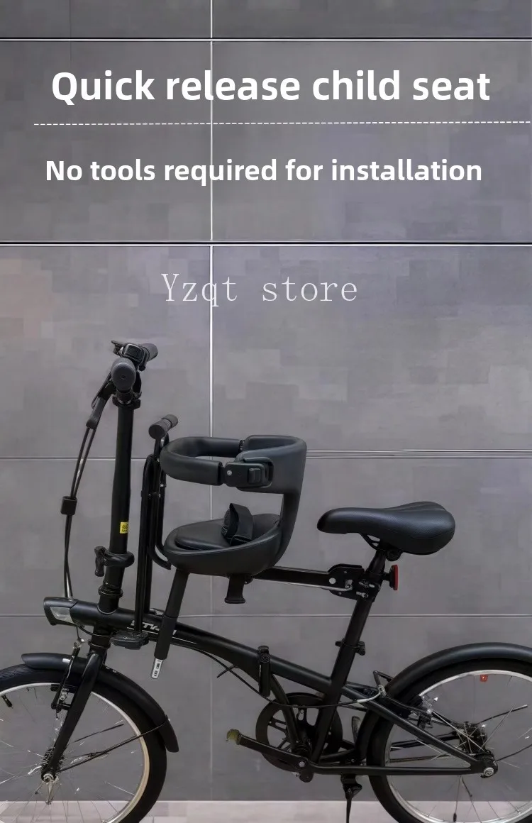 Wholesale quick release folding car baby safety front seat bicycle front child  cushion child