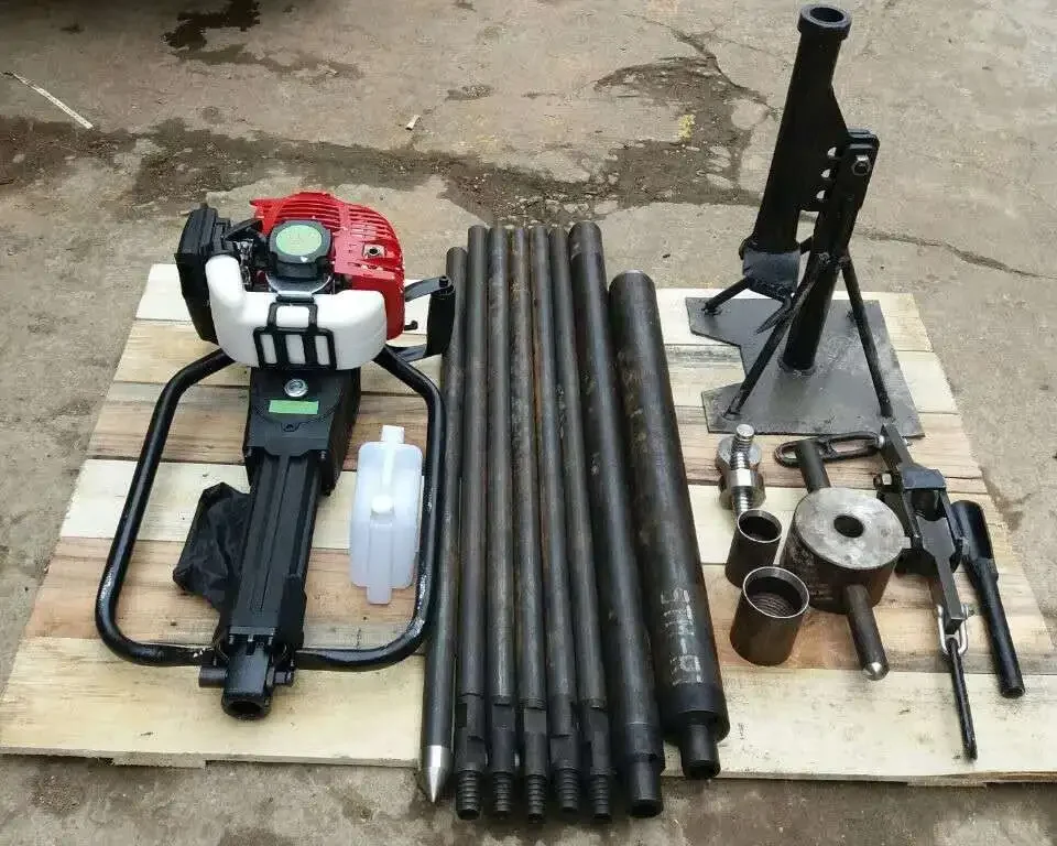 Factory Direct Sale Gasoline Pile Driver Handheld Post Four Stroke Gas-Powered Percussion Drill Post Driver