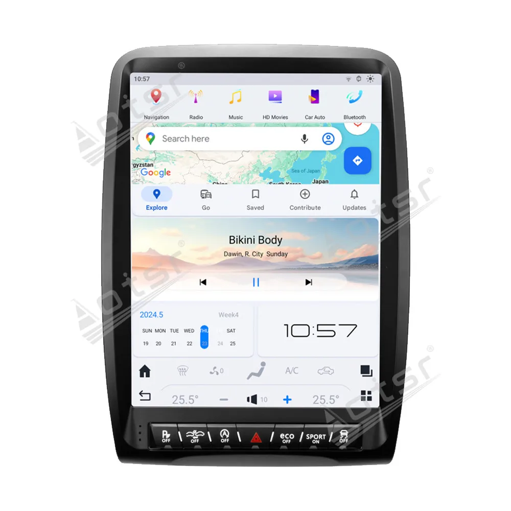 13.8''  Android 13 for Dodge Durango 2014-2016 Qualcomm Navigation Apple Carplay Car Radio DSP BT  4G Left and Right Hand Drive