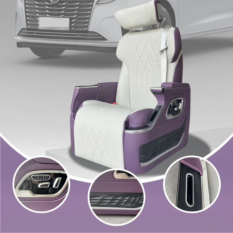 

Роскошные аэродинамические сиденья для фургонов Sprinter, Alphard, Vito: комфортный дизайн с функциями вентиляции, обогрева и массажа