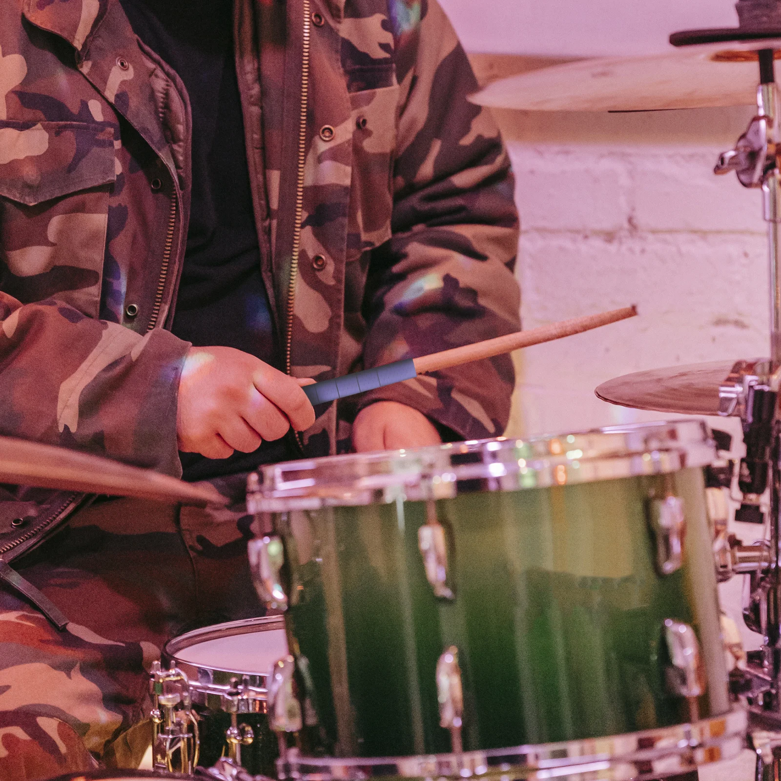 

6 Rolls Drum Stick Covering Sweat-Absorbent Tape for Drumsticks Secure Setup Perfect for Drumming Practice Drumstick