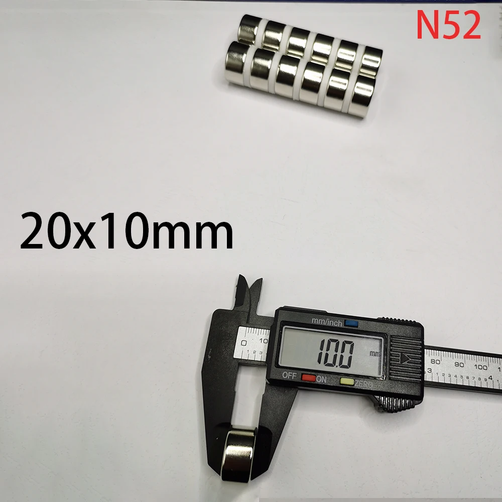 N52 20x10 Magnet Round Search Magnetic 20*10 Neodymium Strong Billboard Dropshipping Fridge Home Office Whiteboard Diy for Sale