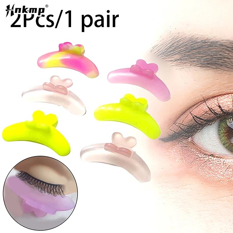 2Pcs Silicone Anti-fall Off Eyelash Pads Anti-slip Lash Lift Ribbon Reusable Eyelash Perm Pads Perm Eyelash Spacer Lash Lifting