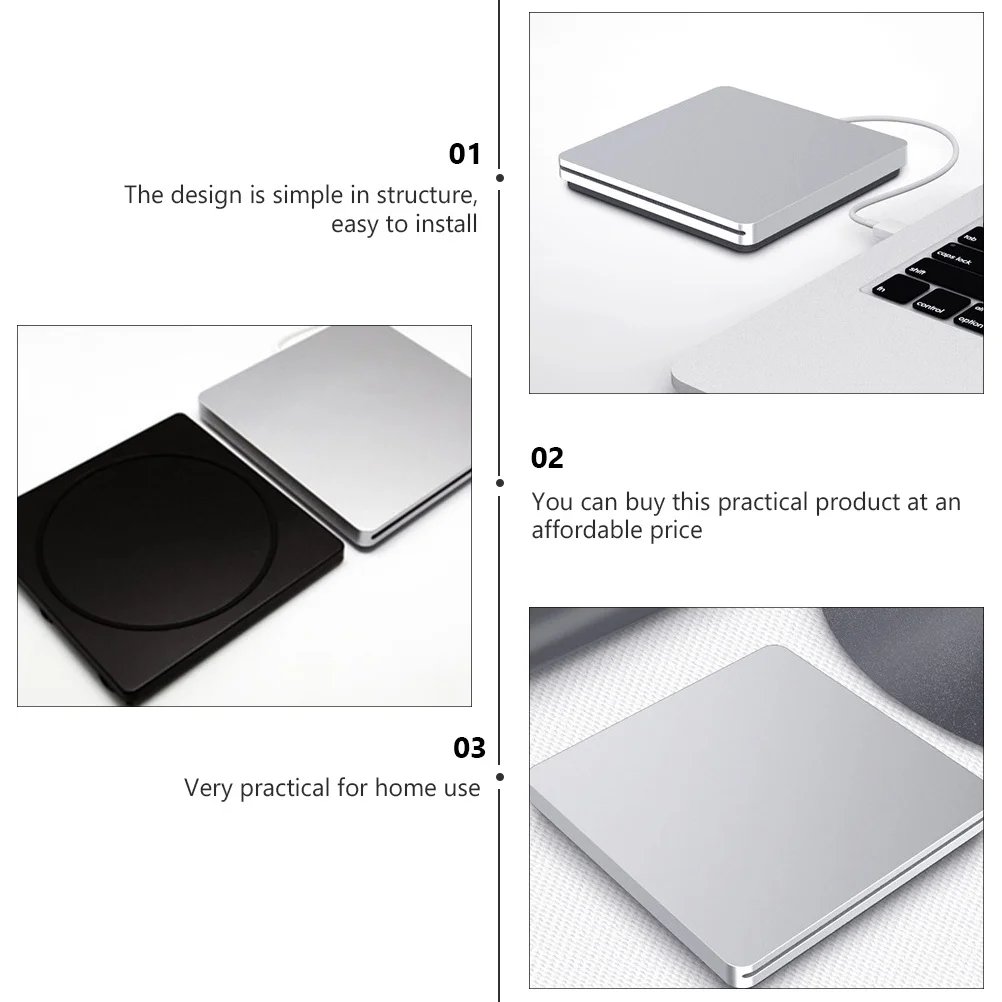 

USB 3.0 External Dvd Drive Cd ROM Writer Rewriter for Laptop Computer Portable Data Playback External Dvd Drive