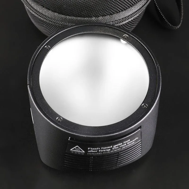 Godox H200R Separation Studio Flash Head Extension Head Portable with Modeling Lamp Spiral Flash Tube for Natural and Soft Light