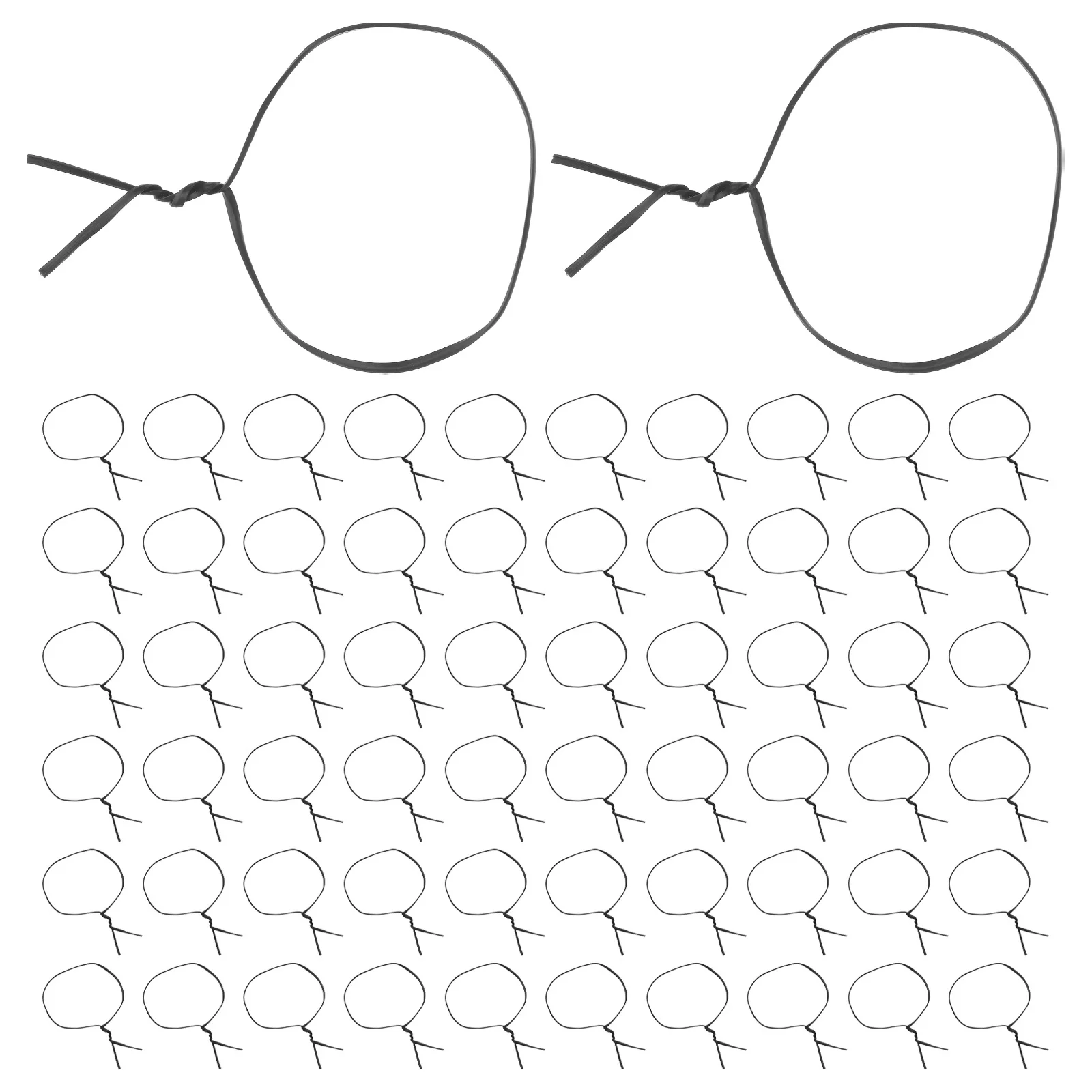 

1000Pcs Plant Ties Coated Wire Reusable Flexible Garden Plant Binding Tie Climbing Vine Support Cable Ties Garden Zip Tie