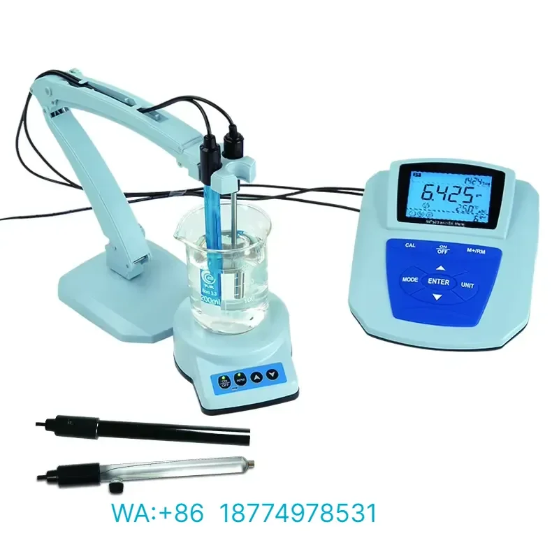 for NADE 0.00 to 9.00 PF MP519 Laboratory Fluorine Ion Meter for Testing Fluoride Ion Concentration of Drinking Water