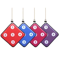 Equipo de entrenamiento de objetivo de esgrima, tapete de flecha pequeño para colgar en la pared, espada de doble cara, resistencia a pinchazos, Color aleatorio