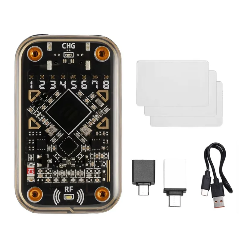 

В наличии: Ультра-современный считыватель смарт-чипов Chameleon RFID + 3 эмулятора бесконтактных смарт-карт XUID, декодер бейджей 125 кГц/13,56 МГц