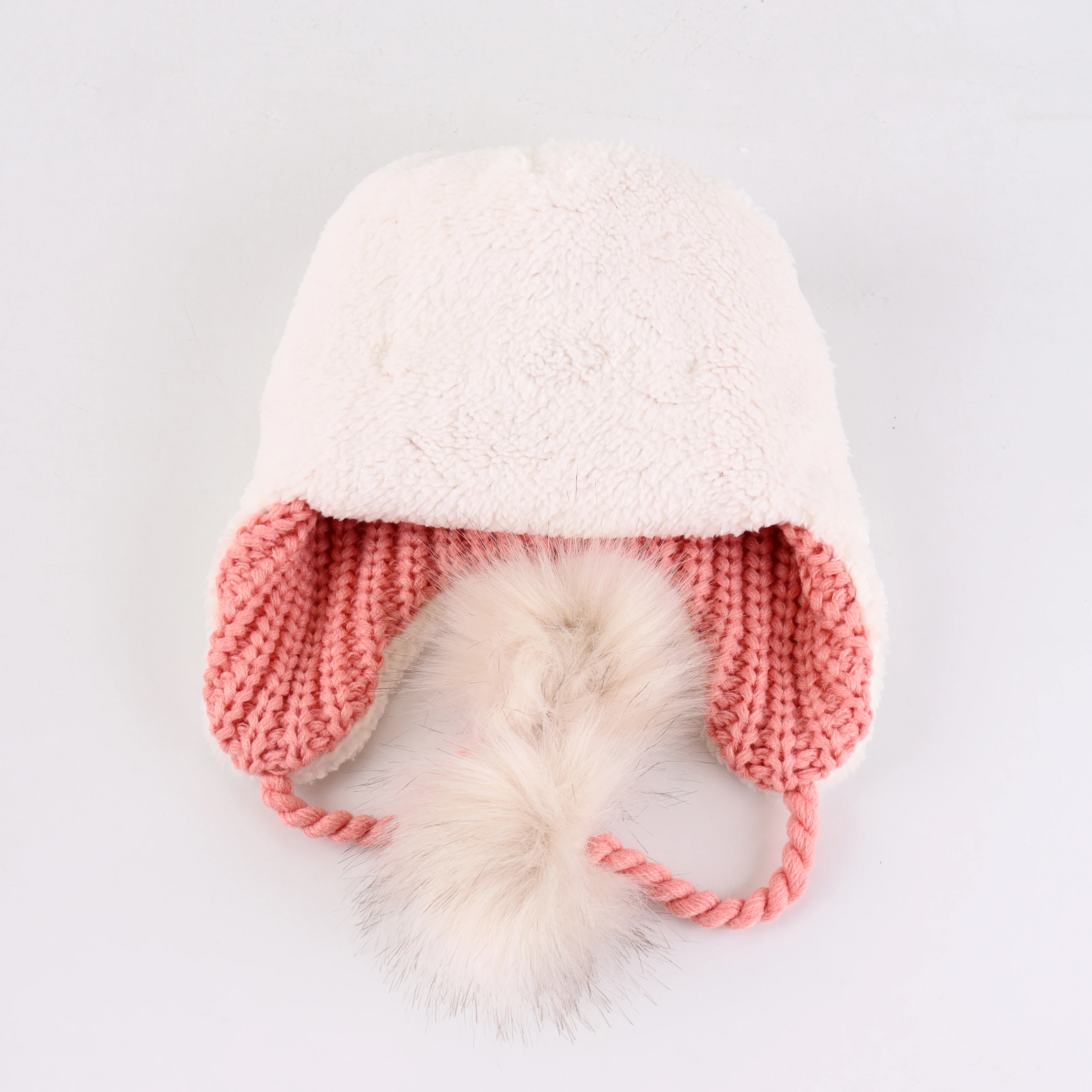 قبعات شتوية للأطفال الرضع بوم بوم قبعة شتوية للأطفال الصغار قبعات بيني دافئة للأطفال الأولاد والبنات