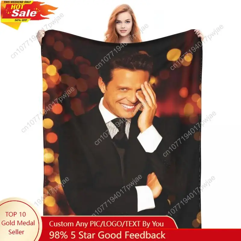 

El Sol De Mexico Luis Miguel Blanket Velvet Bedding Throw Blankets Comfortable Super Warm for Custom blankets
