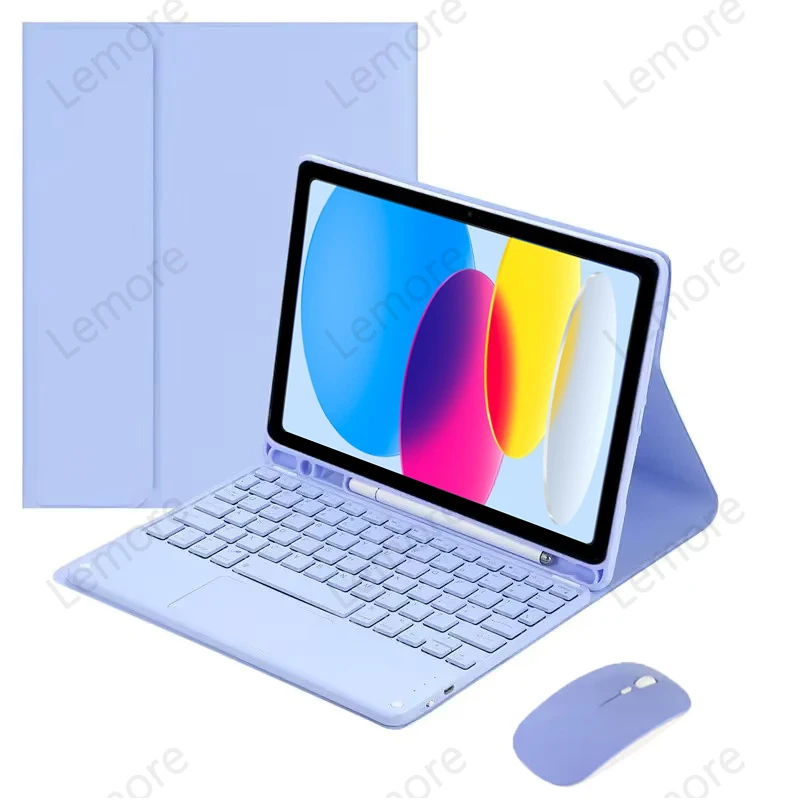 Case with Trackpad Keyboard for Xiaomi Redmi Pad 2 9.7 inch Keyboard Case with Pencil Slot Stand Spanish Russian Japanese