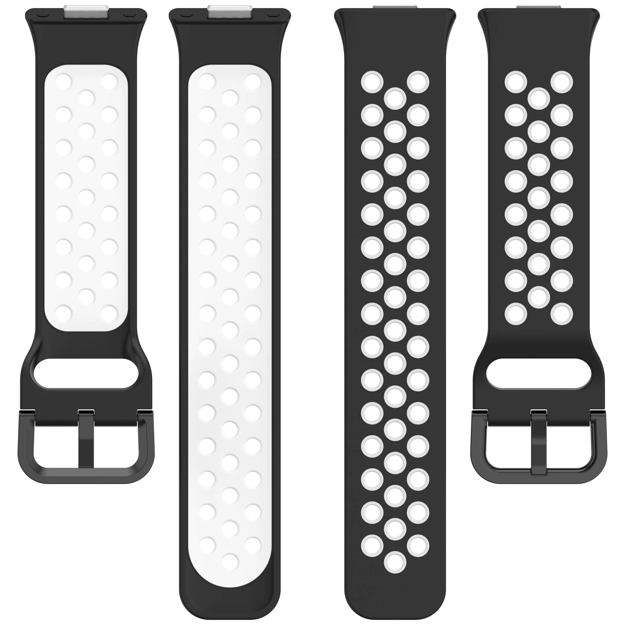 حزام سيليكون ناعم لساعة Huawei Watch Fit 4/3 سوار معصم رياضي قابل للتنفس Correa لملحقات Huawei Watch Fit 4 Pro