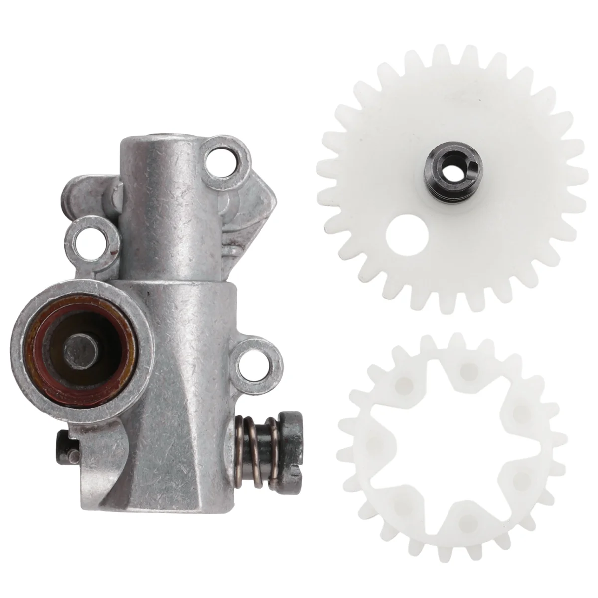 

For STIHL MS028 038 048 380 381 OIL PUMP GASKET SPUR WHEEL & WORM GEAR 1119 640 3200 XY