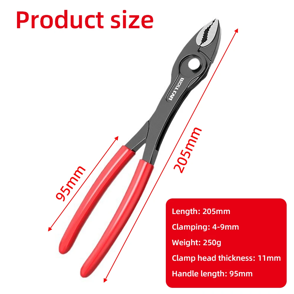 Multi-Purpose Carp Pliers Adjustable Multi-function Hand Tools Automotive Repair Pliers Universal Electrical Pliers Large Tools