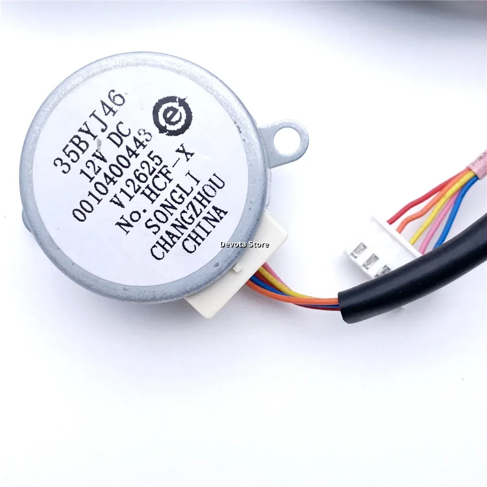35BYJ46 12V DC Air Conditioner swing flap Synchronous Step Ventilation motor 0010400443