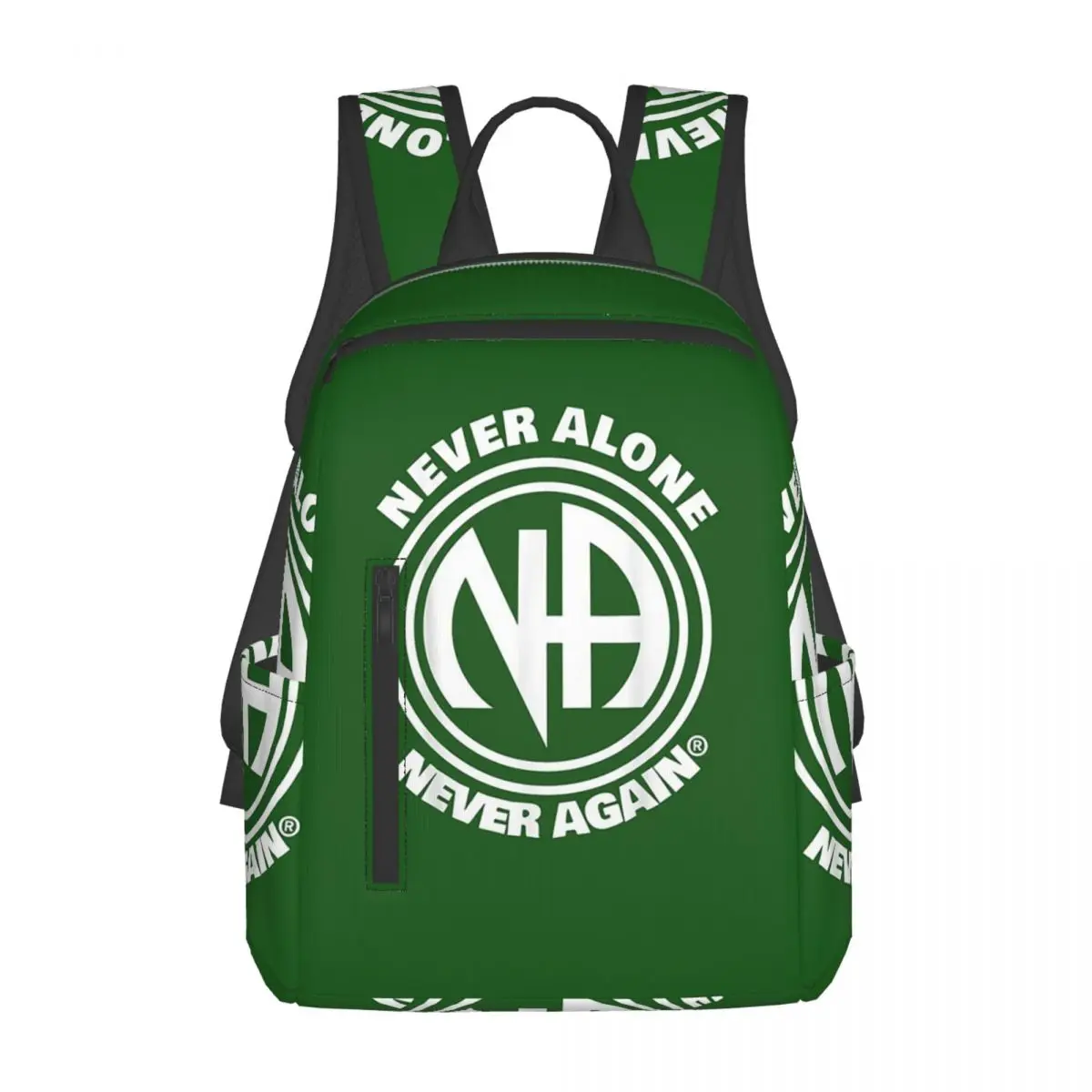 NA - Narcotics Anonymous Backpack Daypack Large Capacity Kids BookBag School Bag Shoulder Bags for Men Women