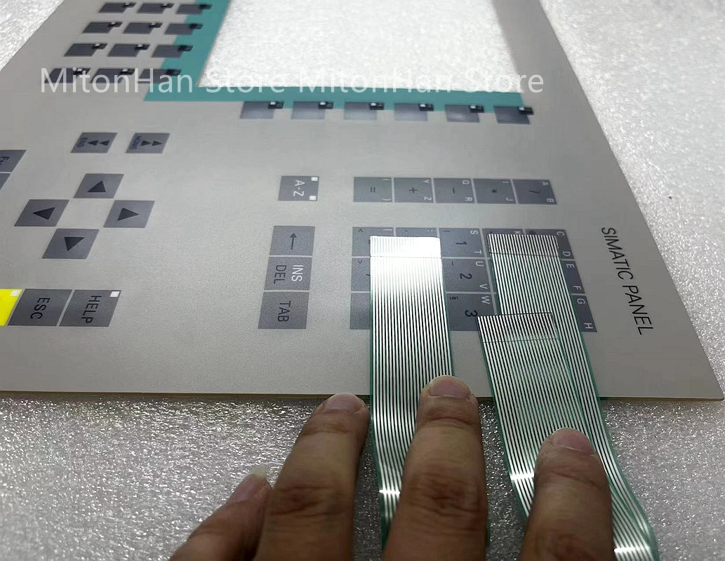 Filme do teclado da membrana para o teclado, 6AV6542-0AG10-0AX0, 6AV6, 542-0AG10-0AX0, MP270B-10, 6AV6542-0AG10-0AX0, 6AV6, 542-0AG10-0AX0