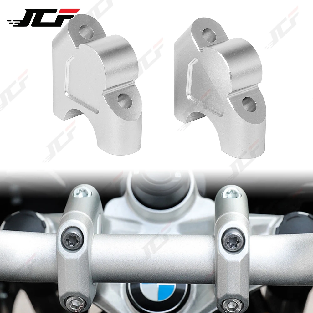 Handlebar Riser Clamp For BMW R1200GS LC (2013-) R 1200 GS LC Adv (2014-) R1250GS GS 1250 Adv, S1000XR (2015-2018) R1250RT 2021-
