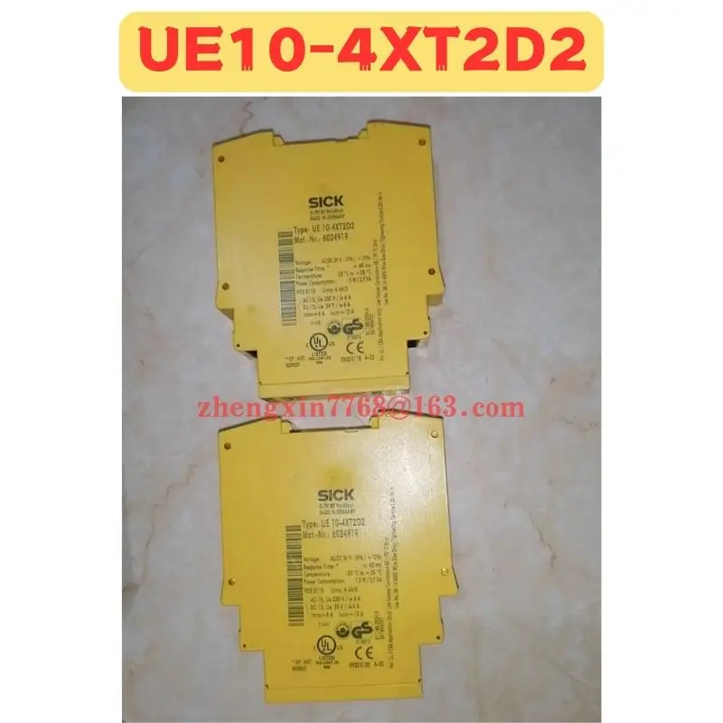 Used Safety Relay UE10-4XT2D2 UE10 4XT2D2 6024919 Normal Function Tested OK