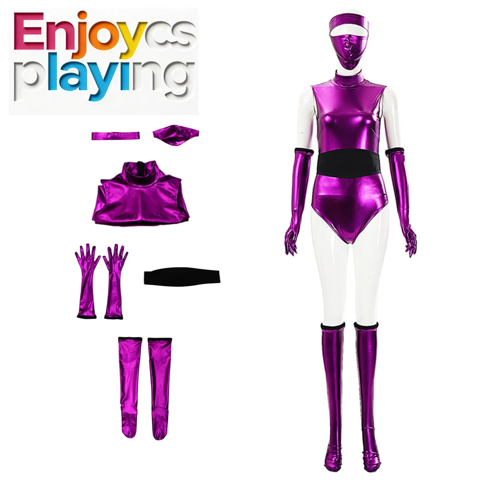 

Mileena Cosplay Costume Game Mortal Kombat For Women Female Clothes with Accessories Halloween Festival Carnival Outfits