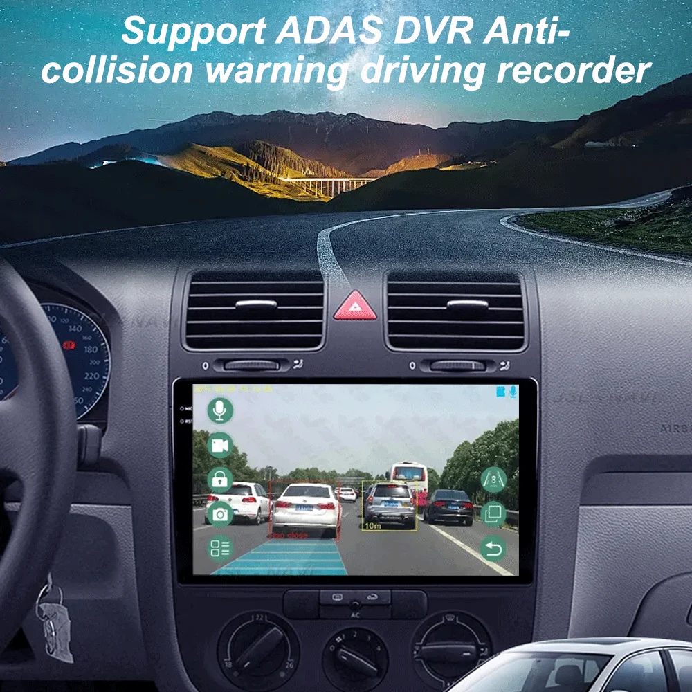 Android 15 Car Radio For Volkswagen Jetta 5 2005 - 2010 Multimedia Video Player Navigation stereo GPS No 2din 2 din dvd
